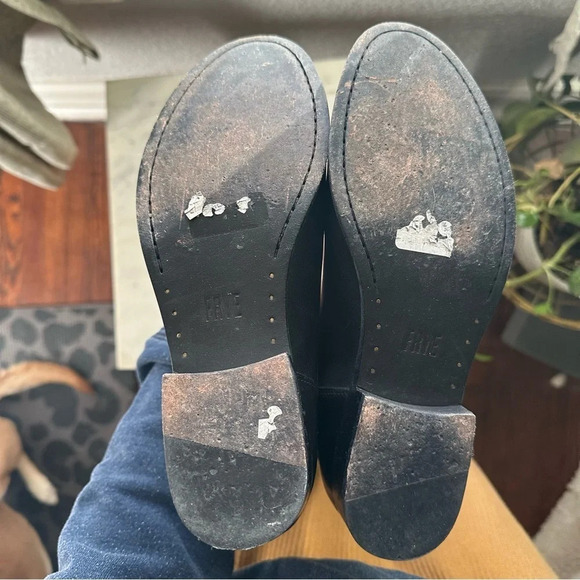 Frye Melissa Button Back Zip Riding Boot - Picture 6 of 8